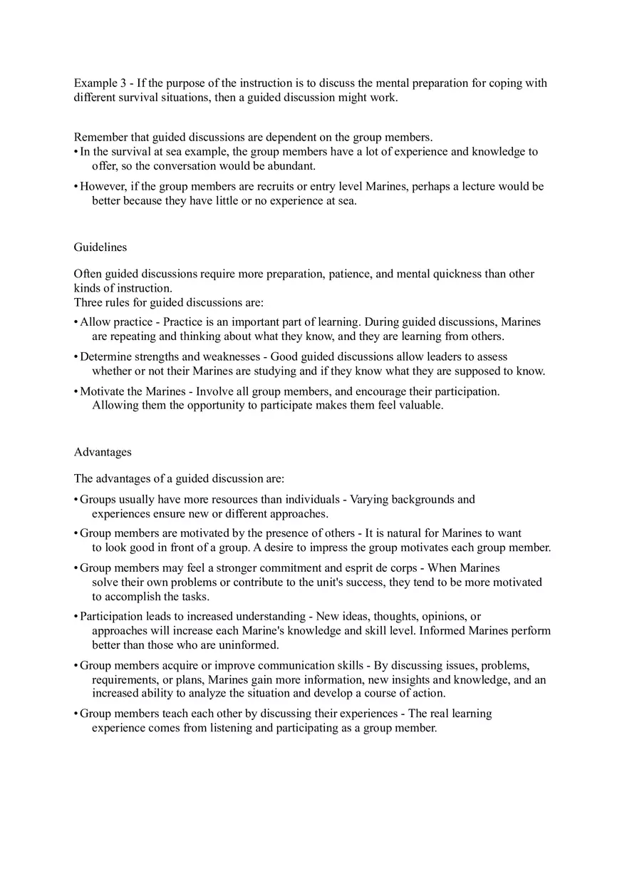 Training Sgt's Course Part 5 - Page 5