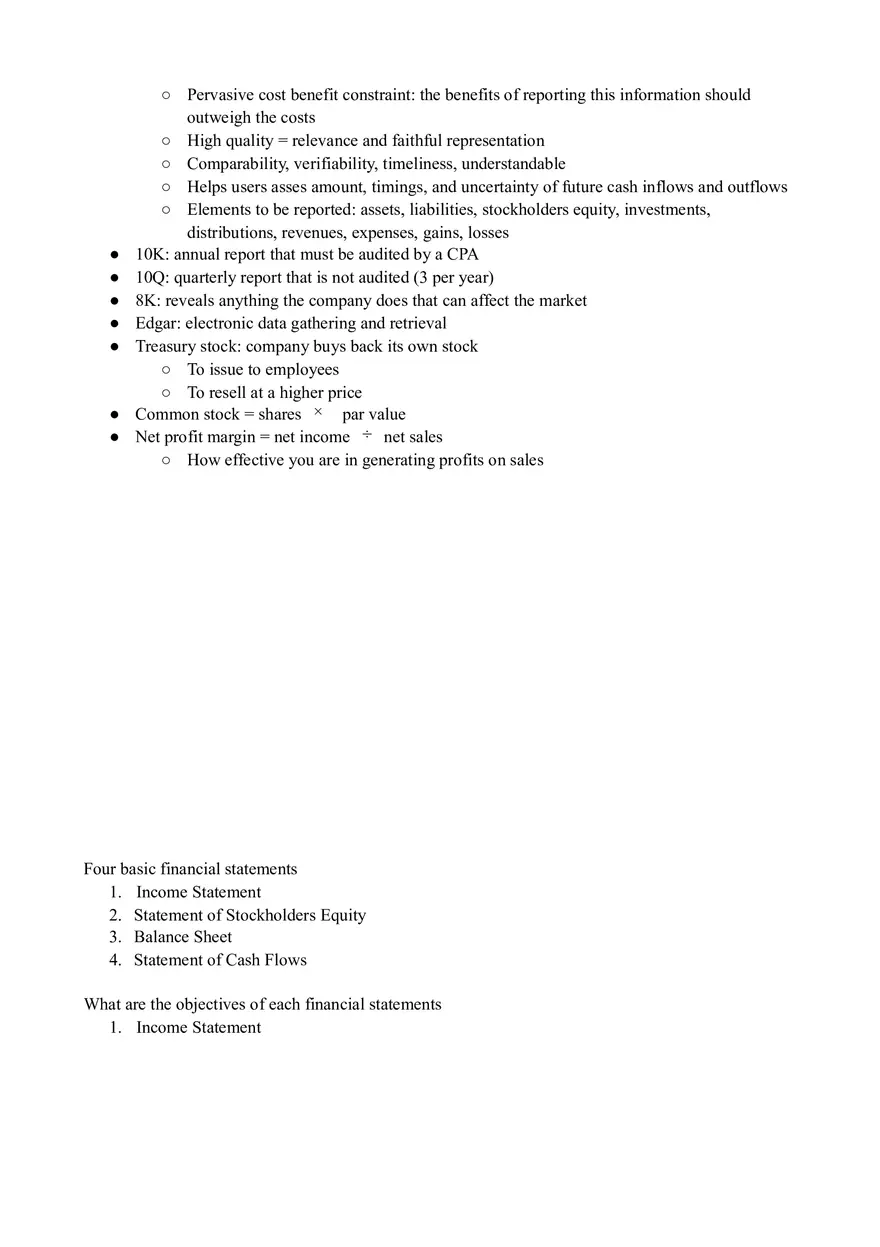 Accounting Income Statement Notes - Page 8
