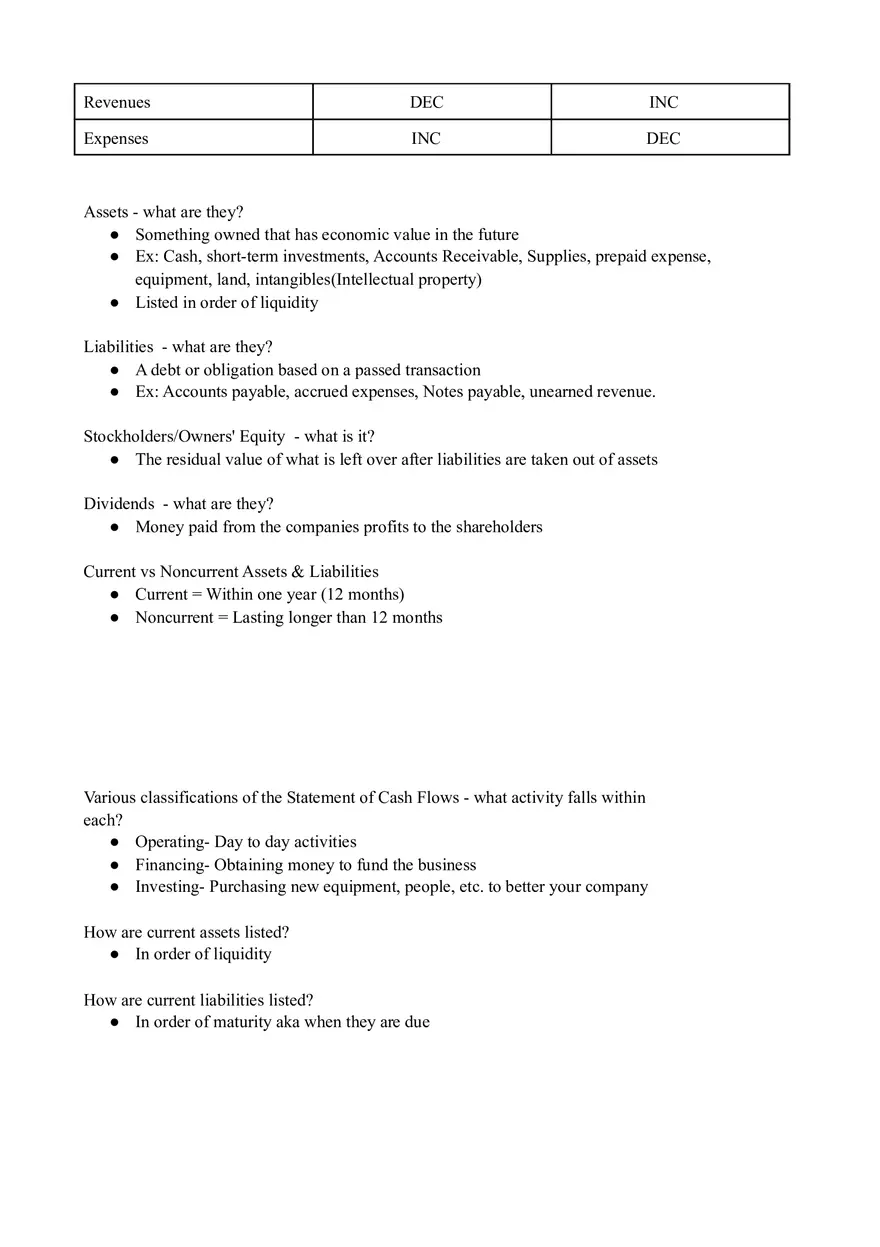 Accounting Income Statement Notes - Page 10