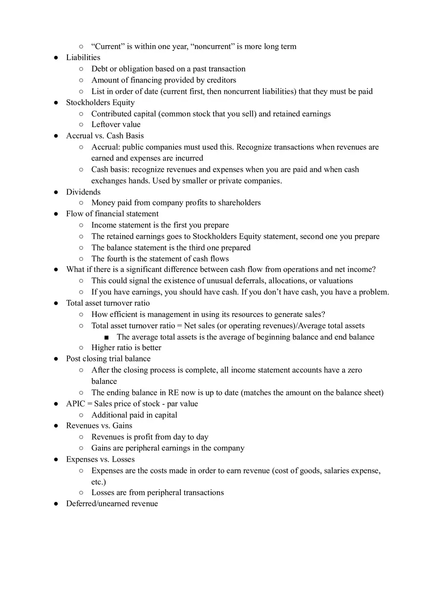 Accounting Income Statement Notes - Page 6
