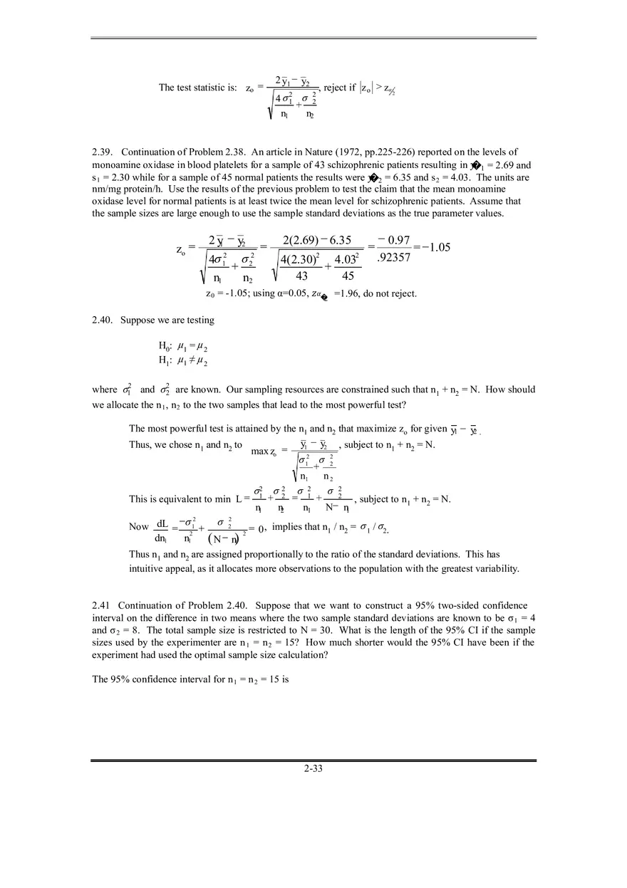 Solutions Manual for Design and Analysis of Experiments Part 2 - Page 9
