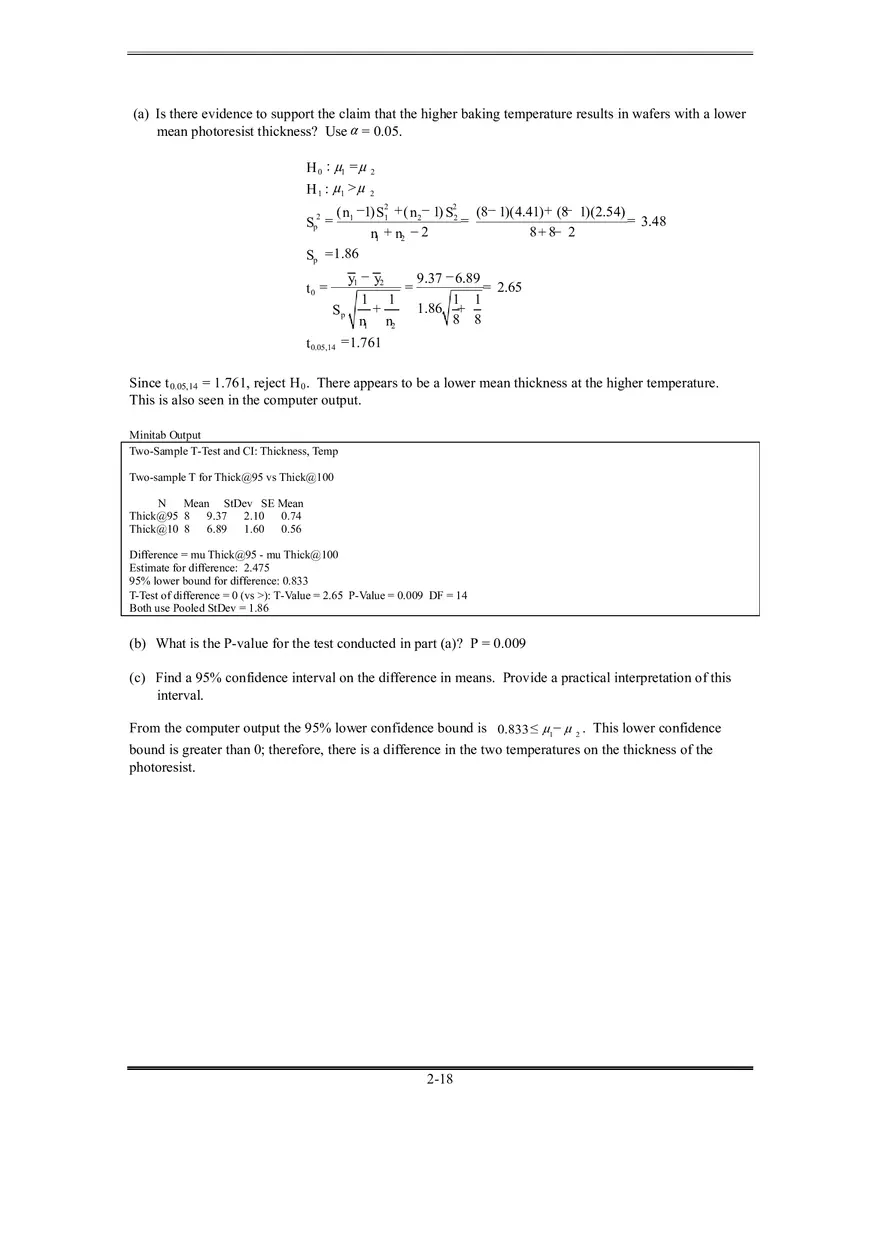 Solutions Manual for Design and Analysis of Experiments Part 2 - Page 2
