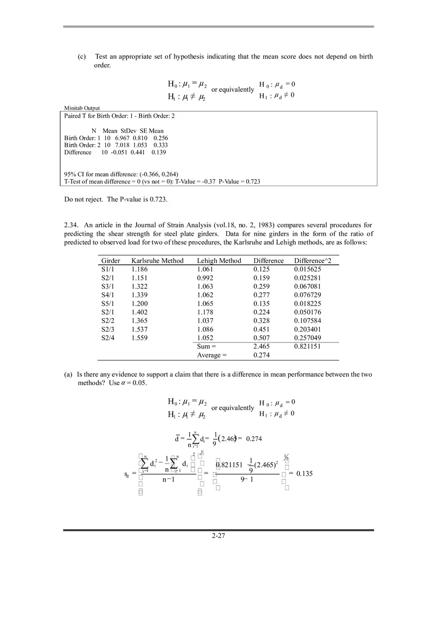 Solutions Manual for Design and Analysis of Experiments Part 2 - Page 3