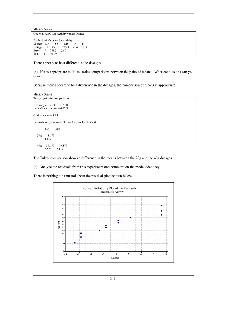 Solutions Manual for Design and Analysis of Experiments Part 3 - Page 7