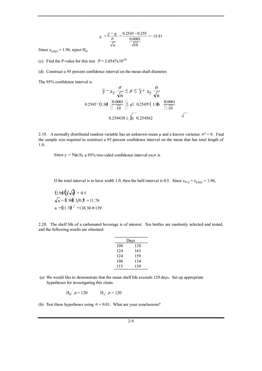 Solutions Manual for Design and Analysis of Experiments Part 1 - Page 15