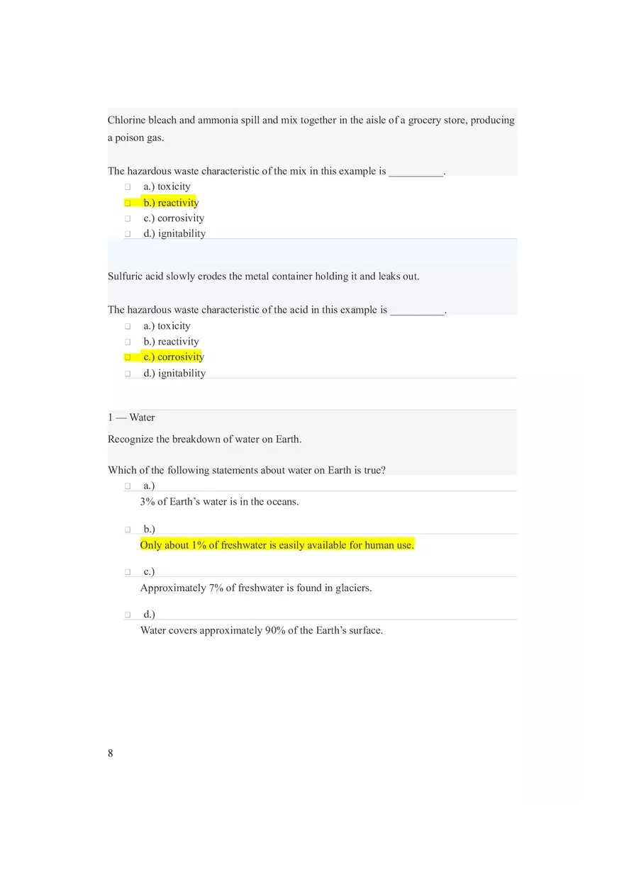 Human Population Growth Questions and Answers - Page 15