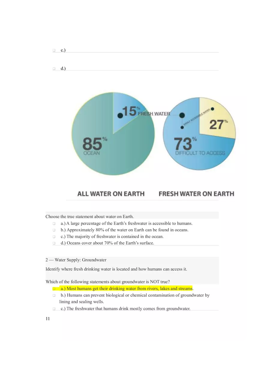 Human Population Growth Questions and Answers - Page 3