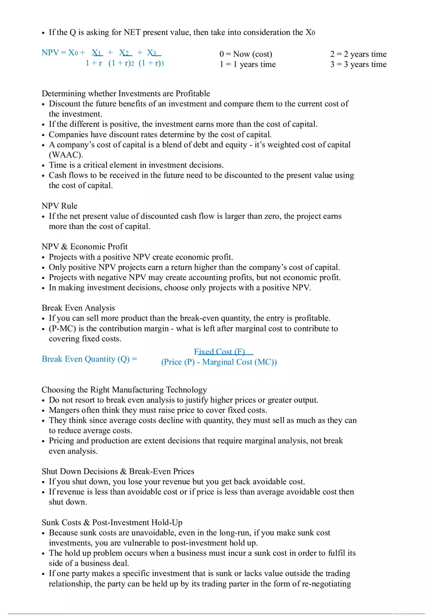 3 Extent Decisions and Investment Decisions - Page 4