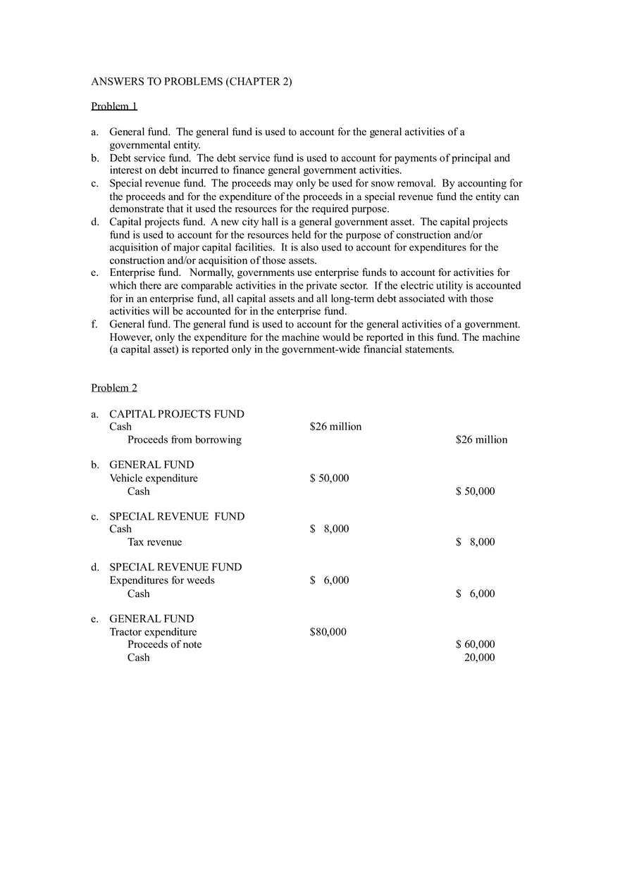 Chapter 2 Fund Accounting Part 2 - Page 1