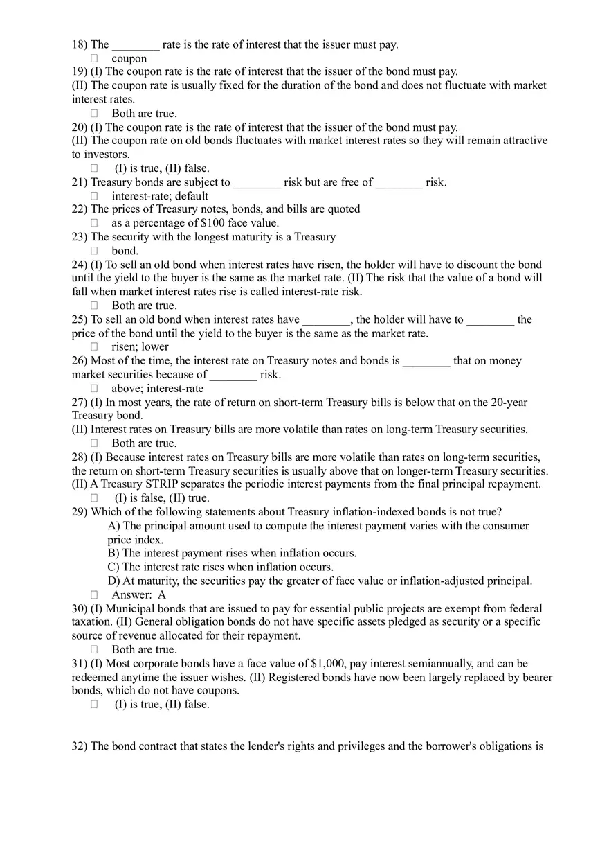 The Bond Market Answers - Page 2