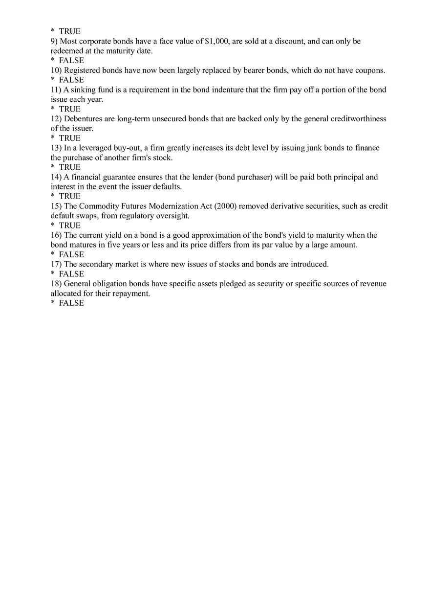 The Bond Market Answers - Page 5