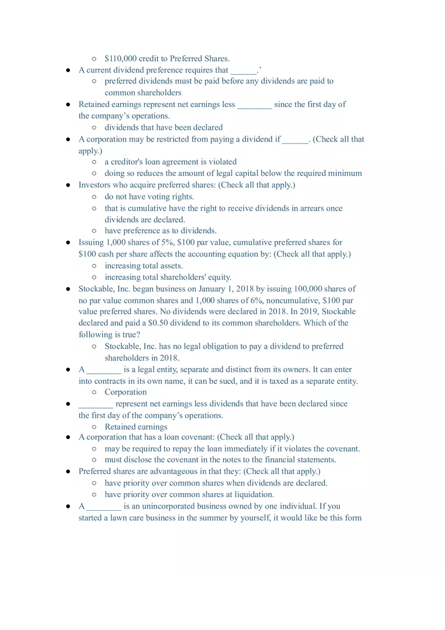 Corporate Finance and Accounting Principles Answers - Page 6