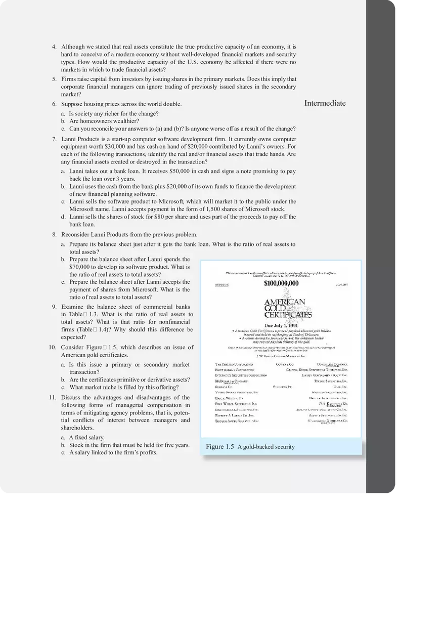 The Impact of Financial Markets on the Economy Part 1 - Page 1