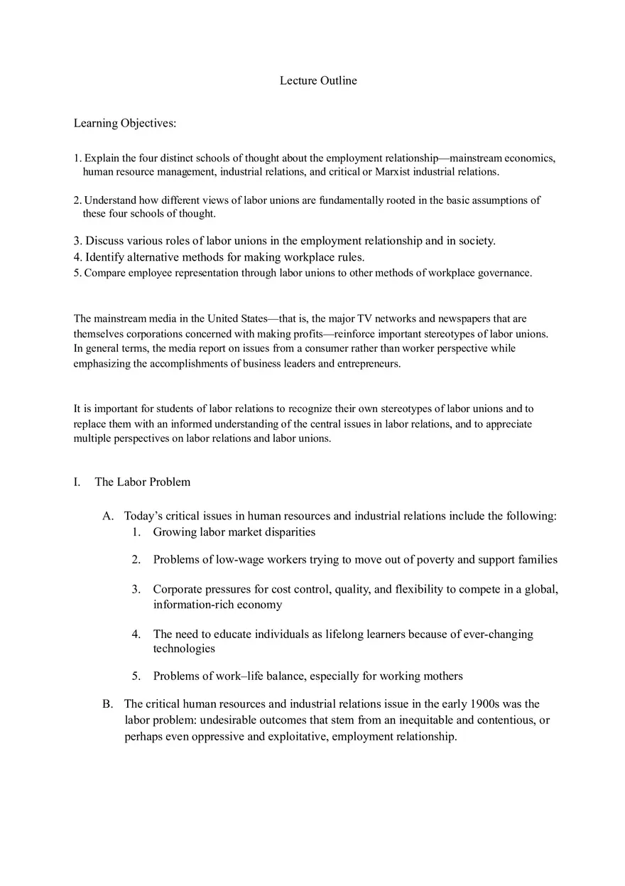 Labor Relations Striking a Balance - Page 11