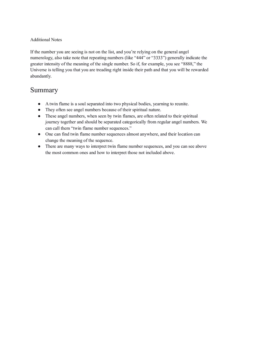 Twin Flame Number Sequences - Complete Guide - Page 8