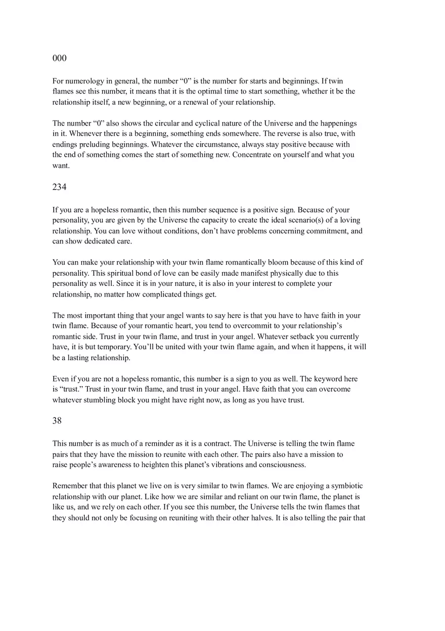 Twin Flame Number Sequences - Complete Guide - Page 4