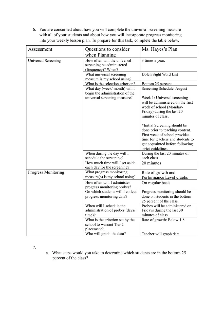 IRIS Module Response To Intervention - Page 2