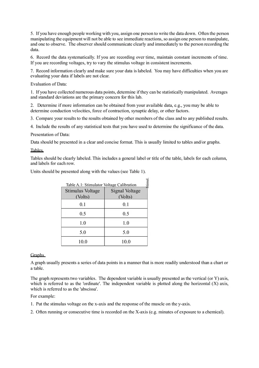 Guidelines for Writing a Lab Report - Page 3