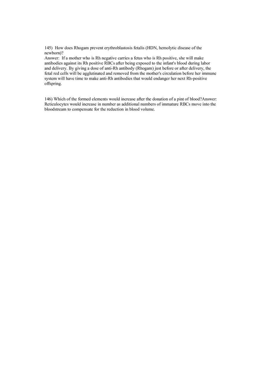 Anatomy and Physiology (Blood) Answer Key 81-146 - Page 7