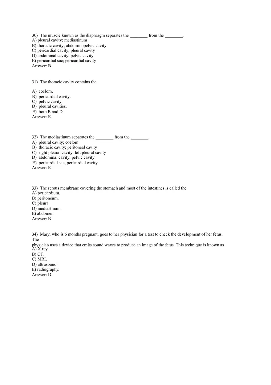 An Introduction to Anatomy and Physiology 82 Practice Questions - Page 12