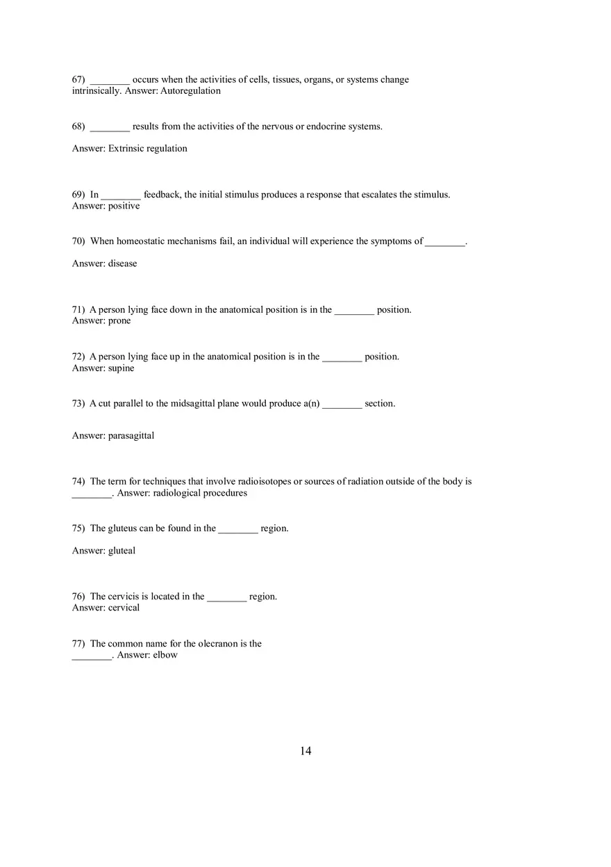 An Introduction to Anatomy and Physiology 82 Practice Questions - Page 6