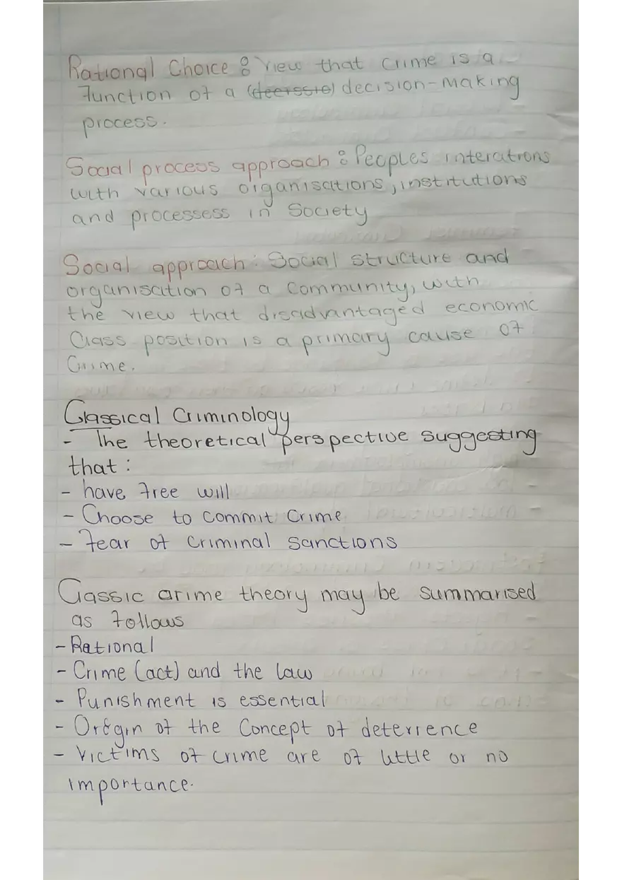 Criminology Notes for 2rd Year Students - Page 12