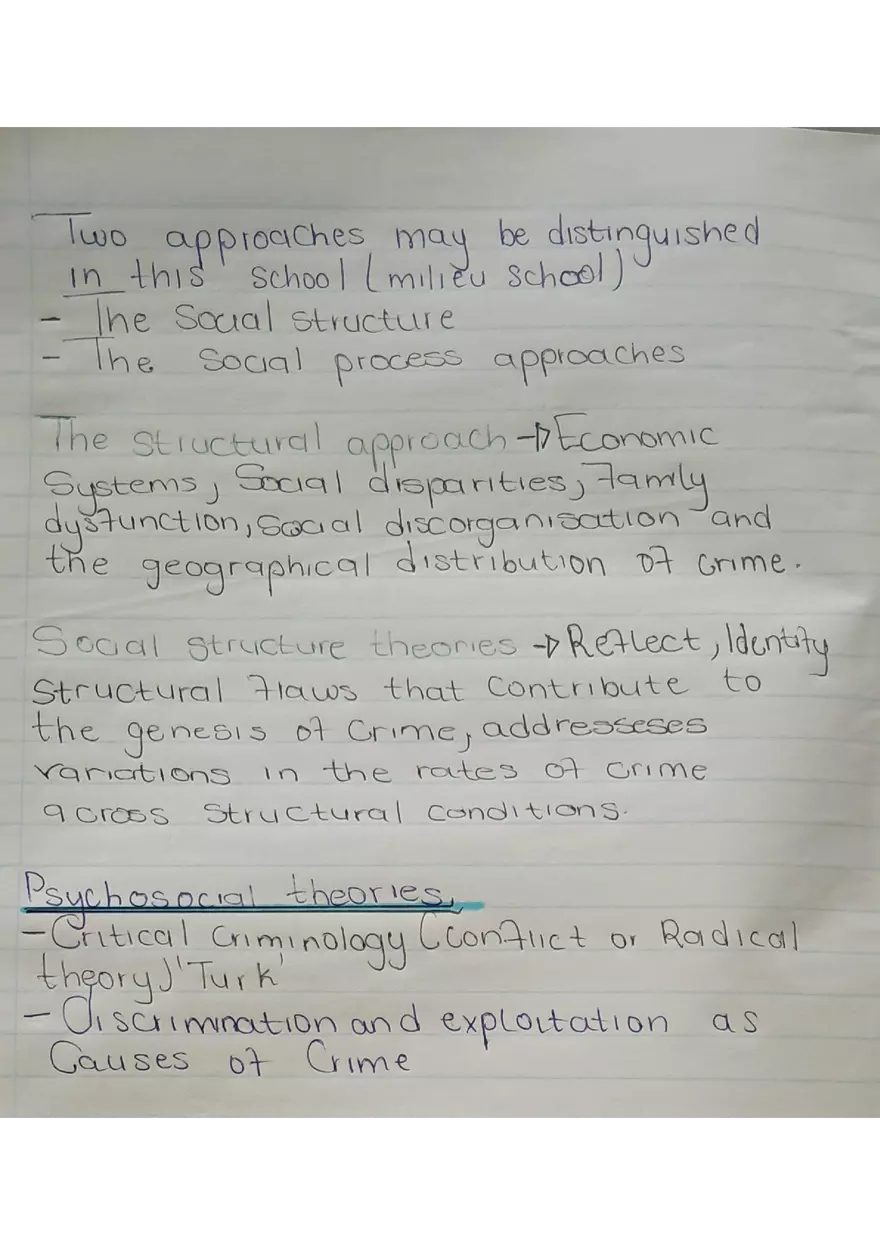 Criminology Notes for 2rd Year Students - Page 16