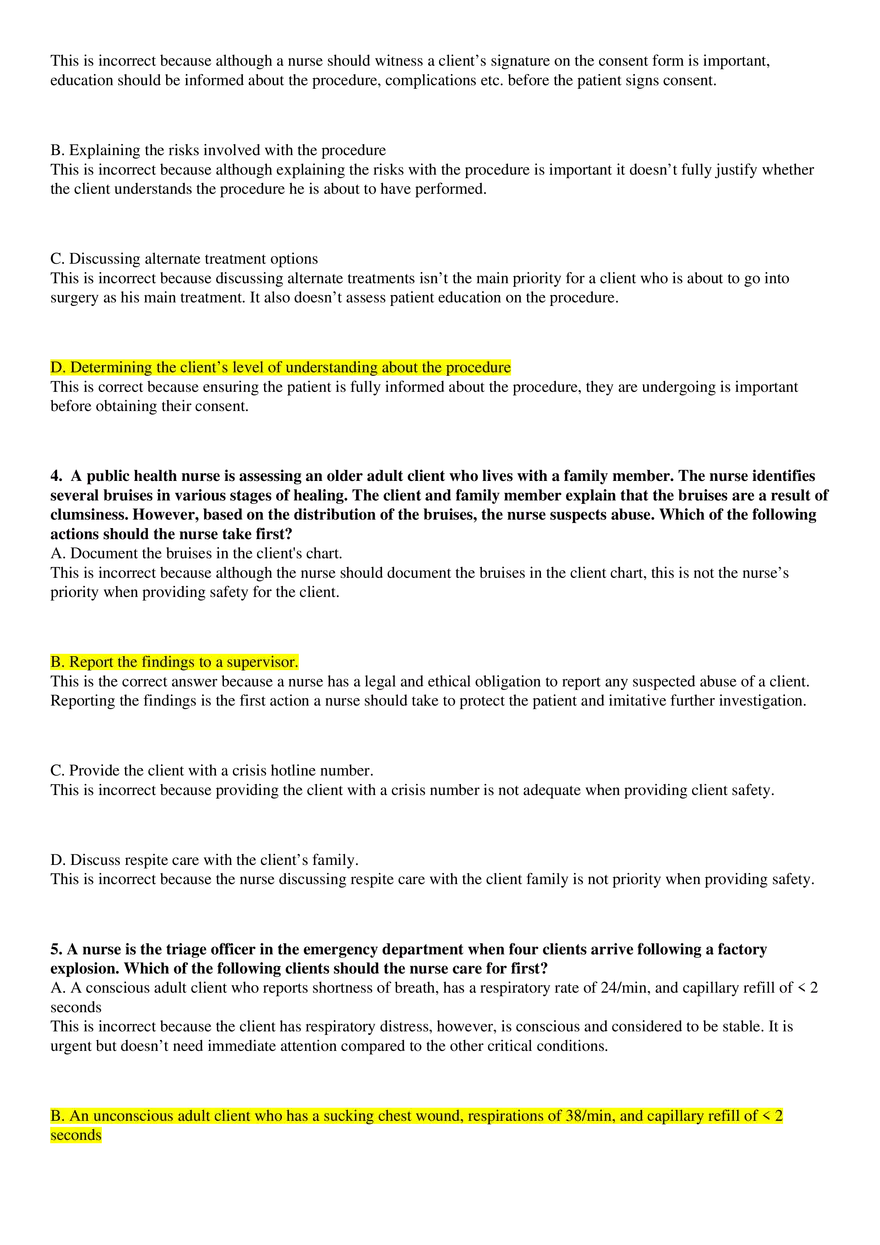NCLEX 10 Questions for Friday - Page 2