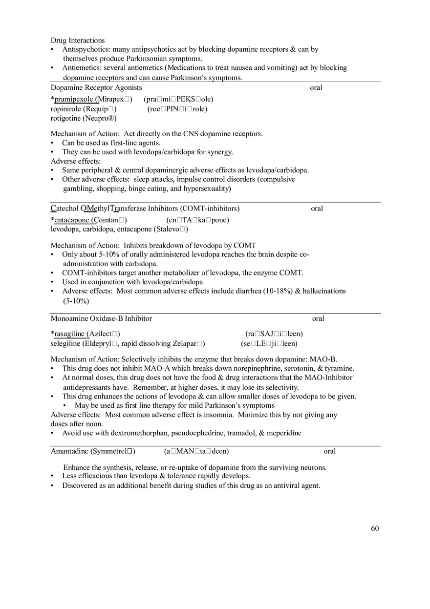 Clinical Pharmacology Study Guide (Sedatives, Hypnotics) - Page 7