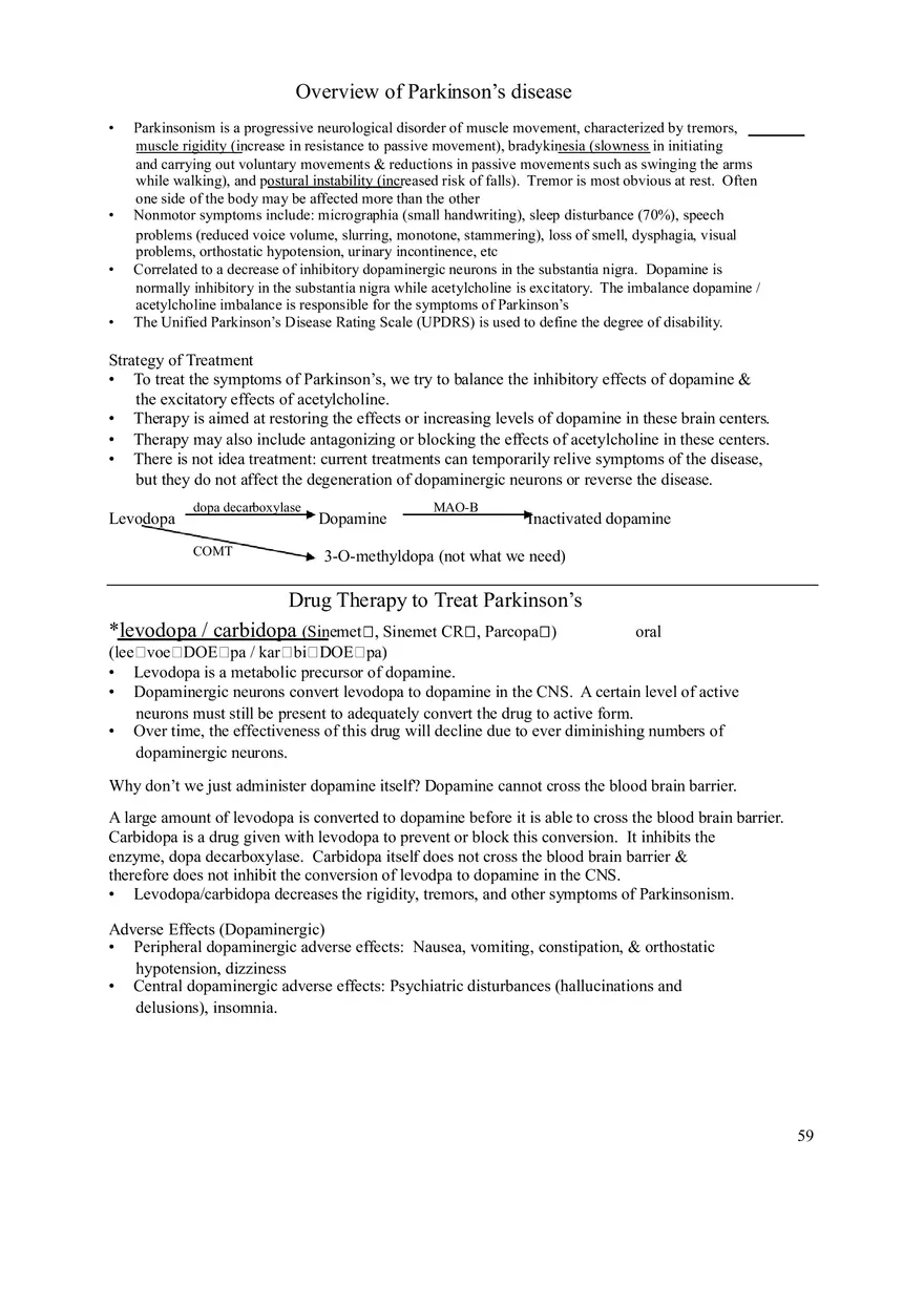 Clinical Pharmacology Study Guide (Sedatives, Hypnotics) - Page 6