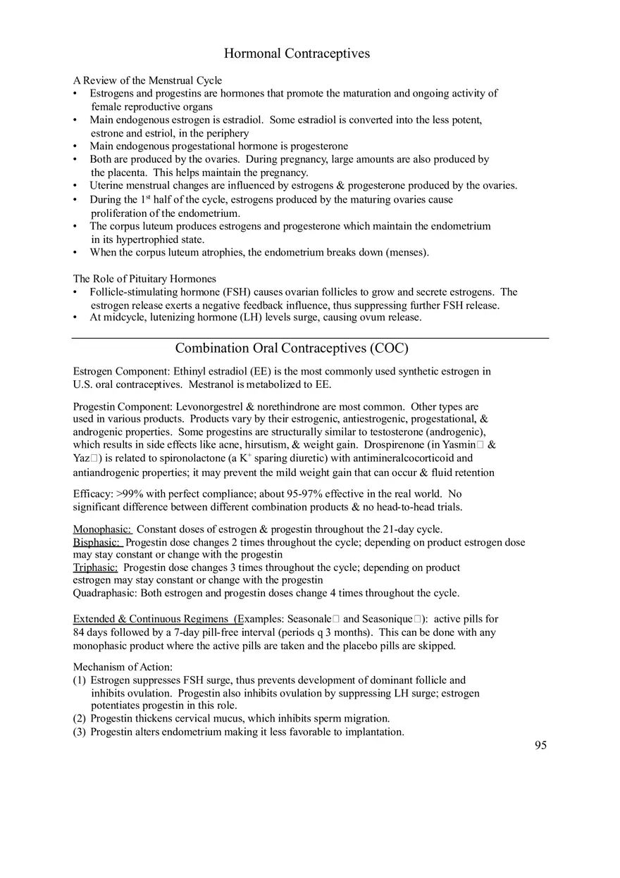 Clinical Pharmacology Study Guide (Antihistamines) - Page 11