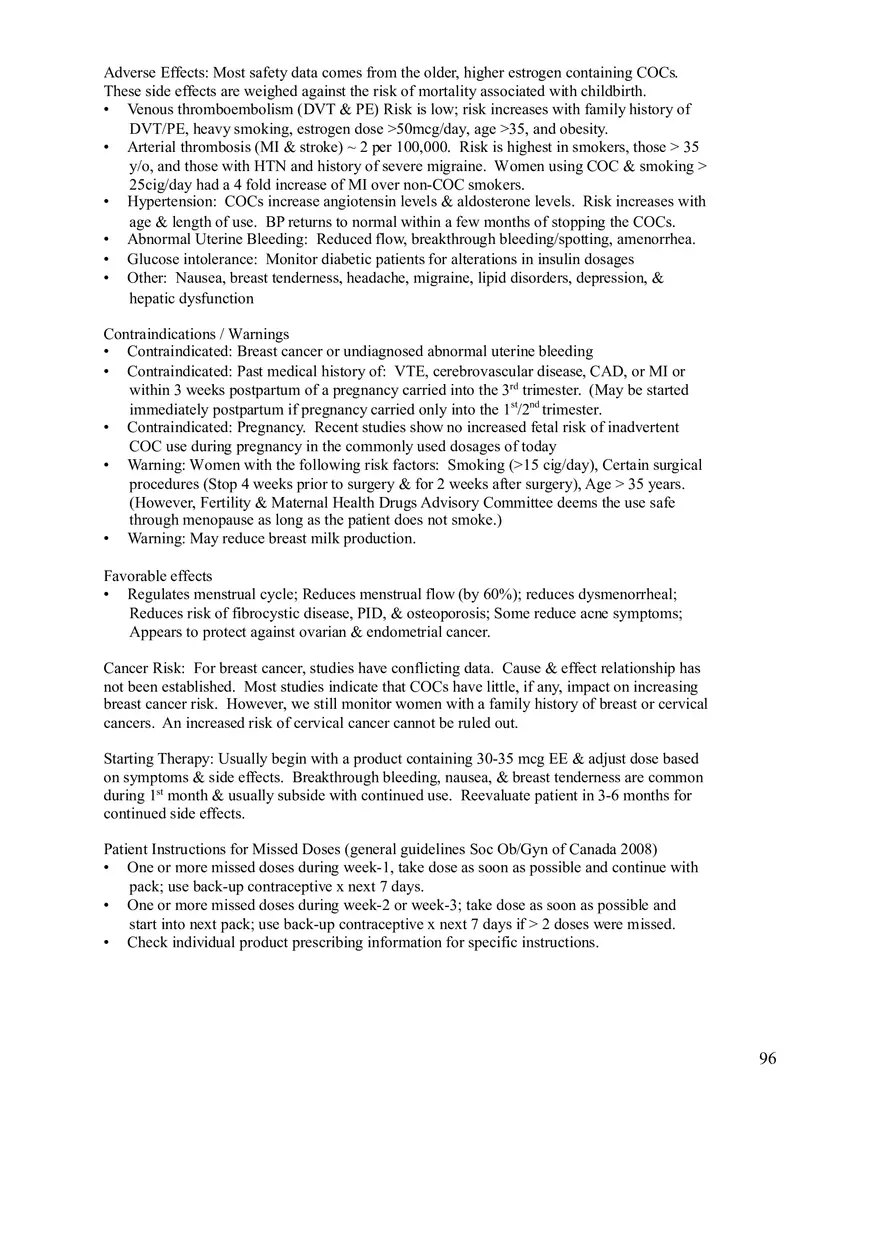 Clinical Pharmacology Study Guide (Antihistamines) - Page 3