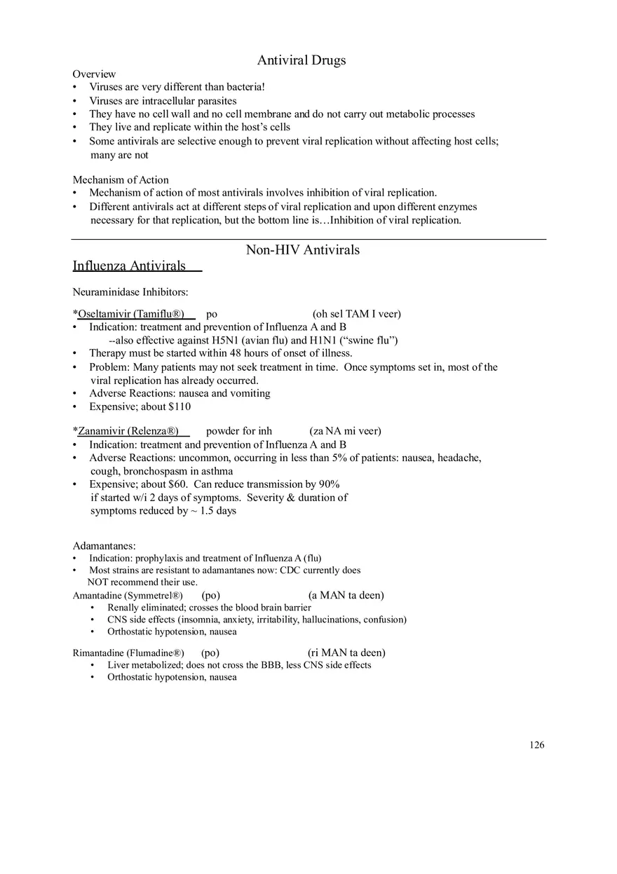 Clinical Pharmacology Study Guide (Beta-lactam Antibiotics) - Page 10