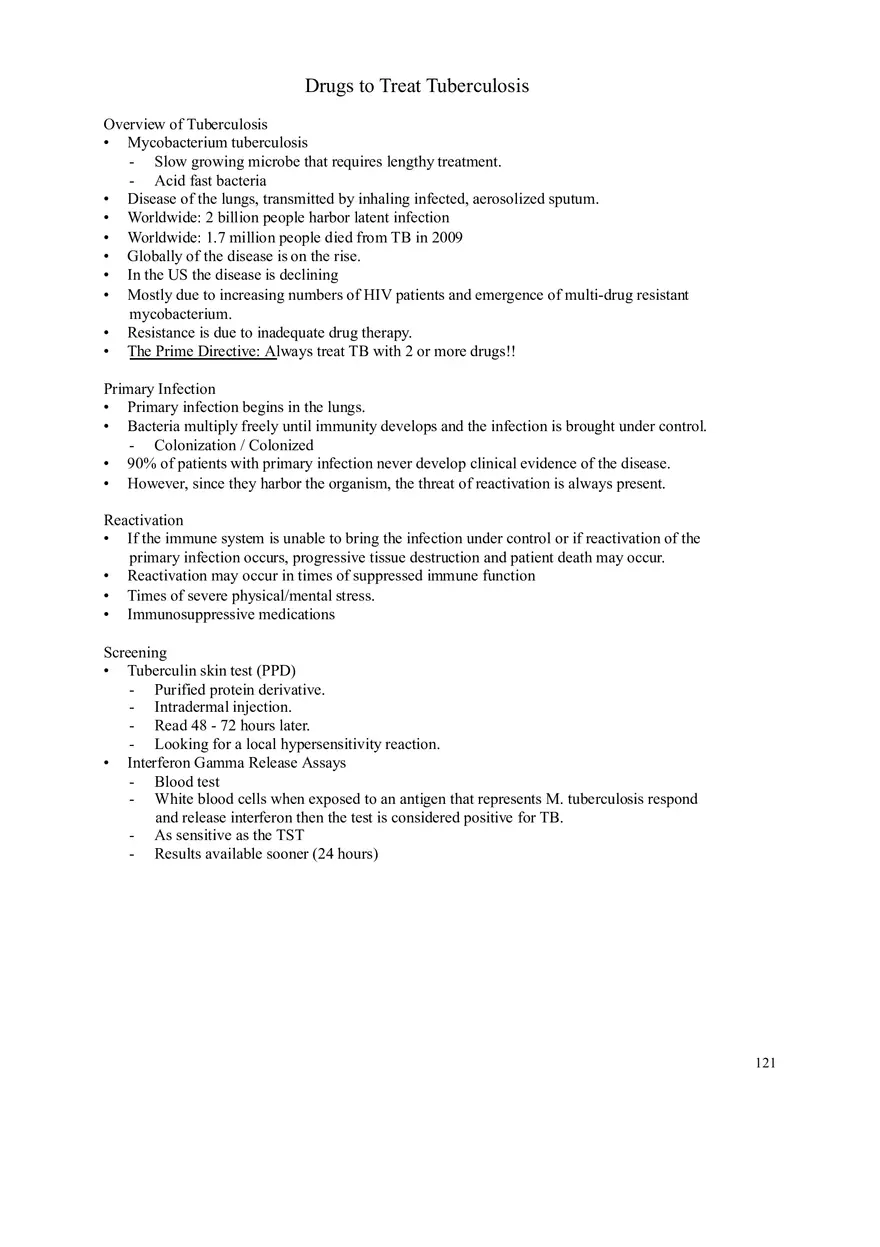 Clinical Pharmacology Study Guide (Beta-lactam Antibiotics) - Page 5