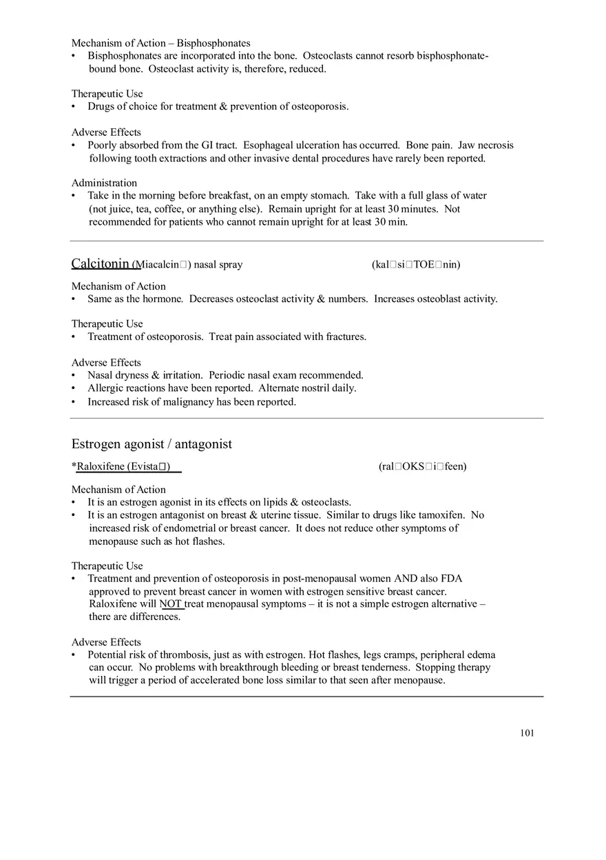 Clinical Pharmacology Study Guide (Ethinyl Estradiol) - Page 7