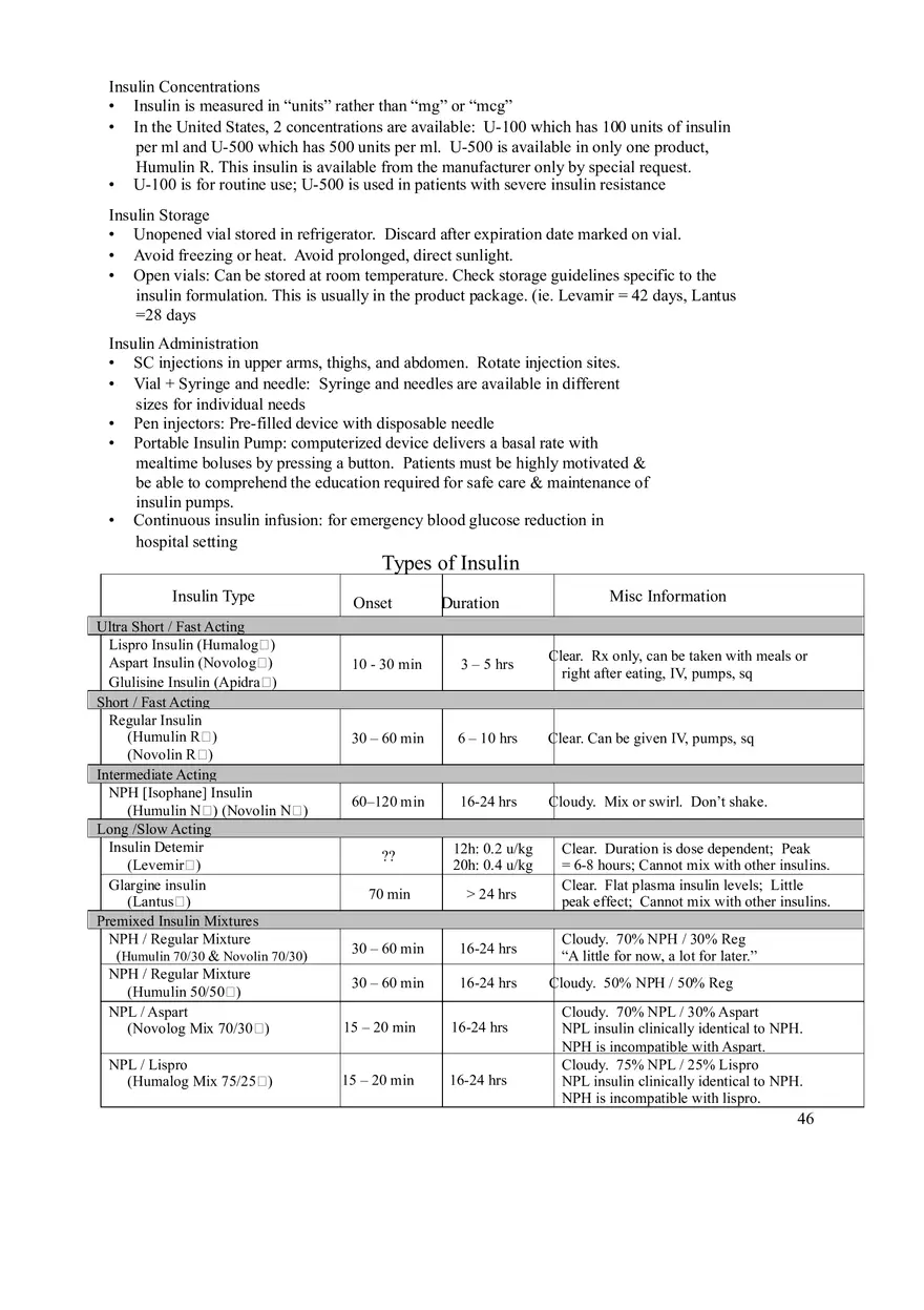 Clinical Pharmacology Study Guide (Pharmacological Treatment) - Page 5