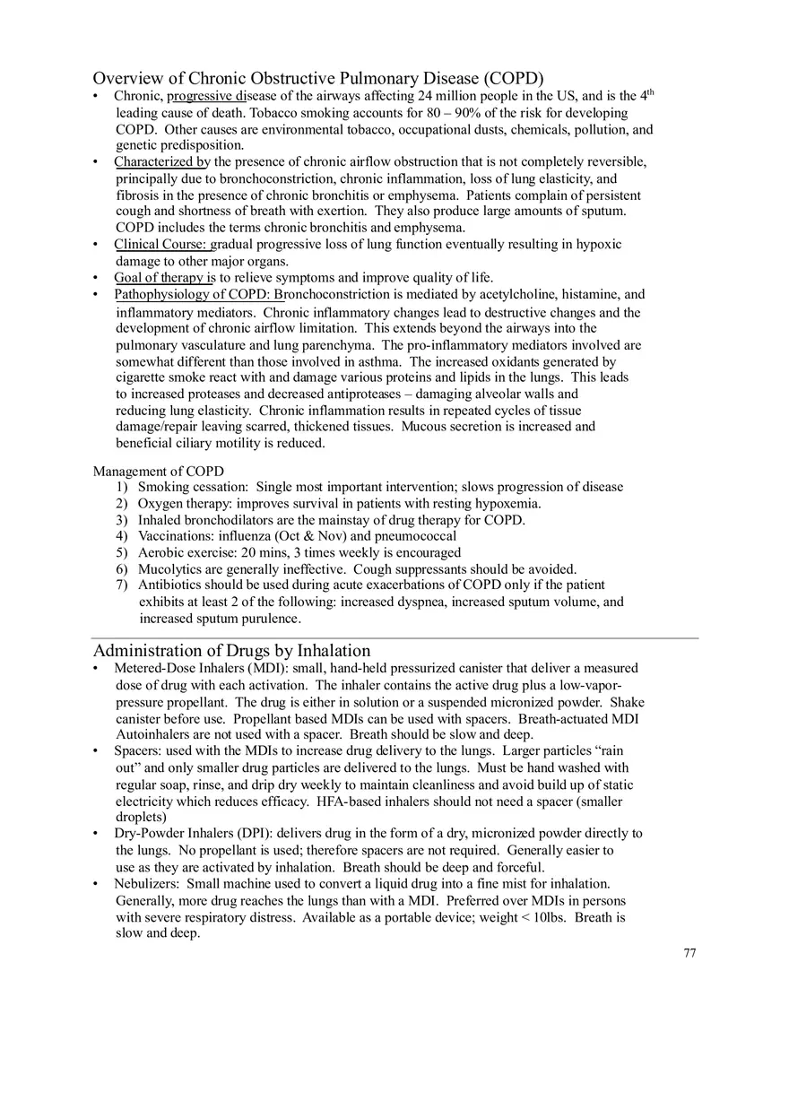 Clinical Pharmacology Study Guide (Opioid Agonist) - Page 4