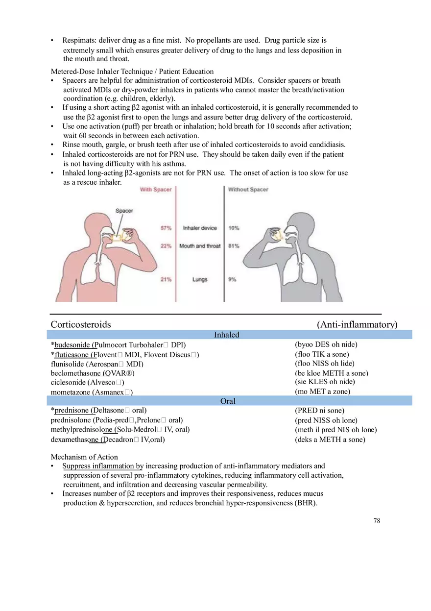 Clinical Pharmacology Study Guide (Opioid Agonist) - Page 5