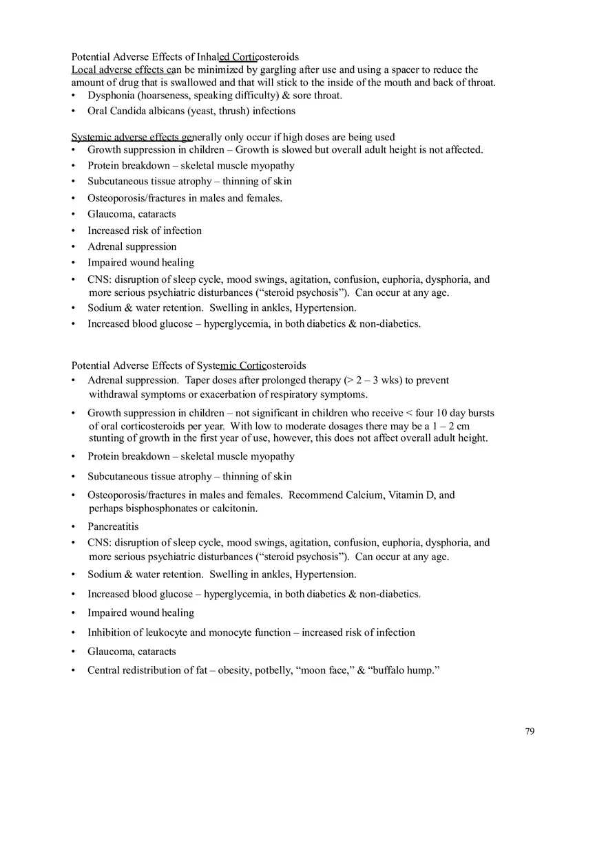Clinical Pharmacology Study Guide (Opioid Agonist) - Page 6