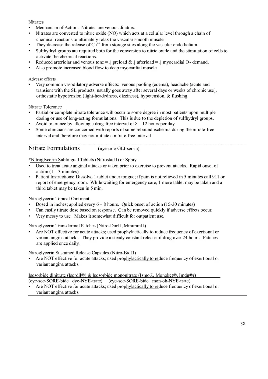 Clinical Pharmacology Study Guide (Antiplatelet Drugs) - Page 8