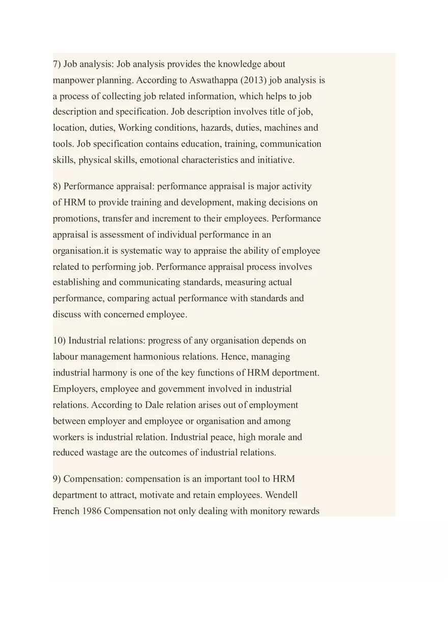 HR Management Activities of HRM - Page 9