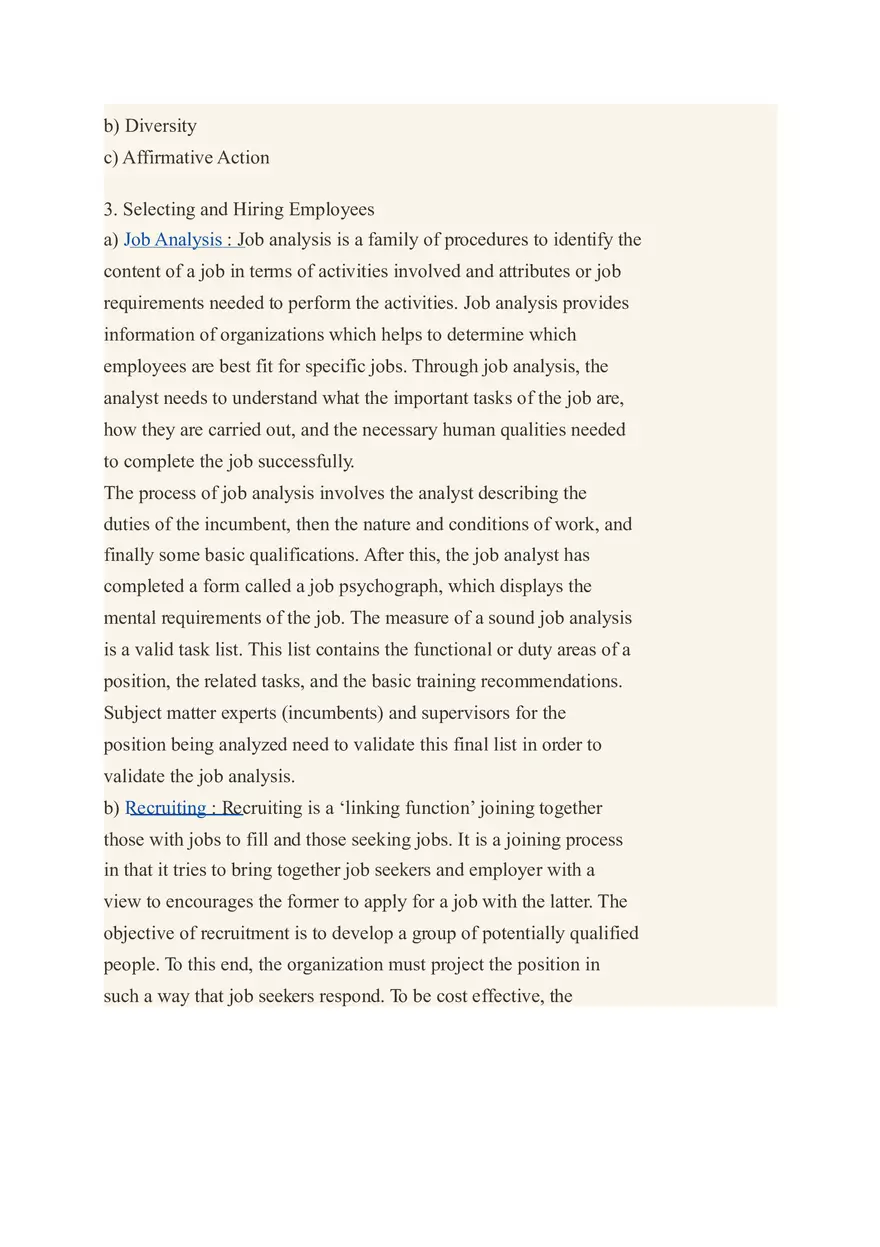HR Management Activities of HRM - Page 2