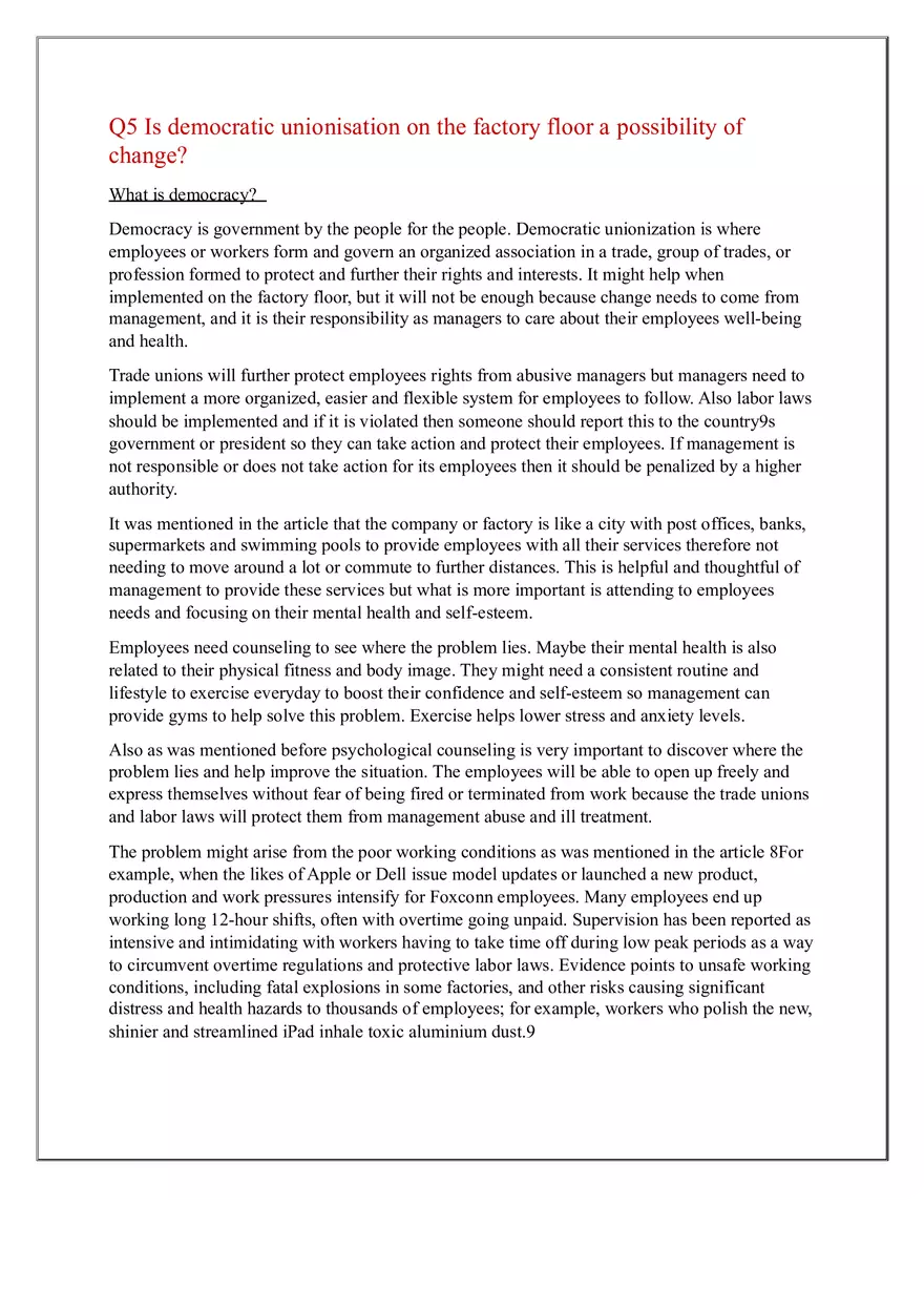 Human Resource Management and Organizational Practices A Case Study on Foxconn - Page 11