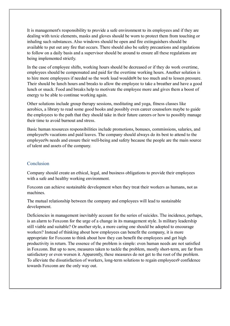 Human Resource Management and Organizational Practices A Case Study on Foxconn - Page 3