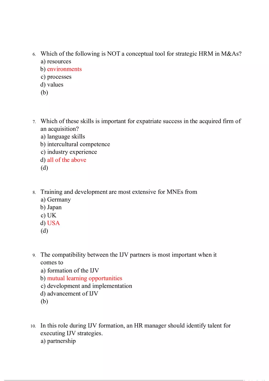 Beat the Clock Answer Key Chapters 4-5 - Page 2
