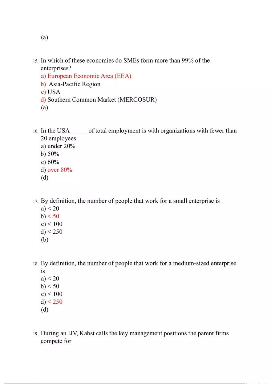 Beat the Clock Answer Key Chapters 4-5 - Page 4