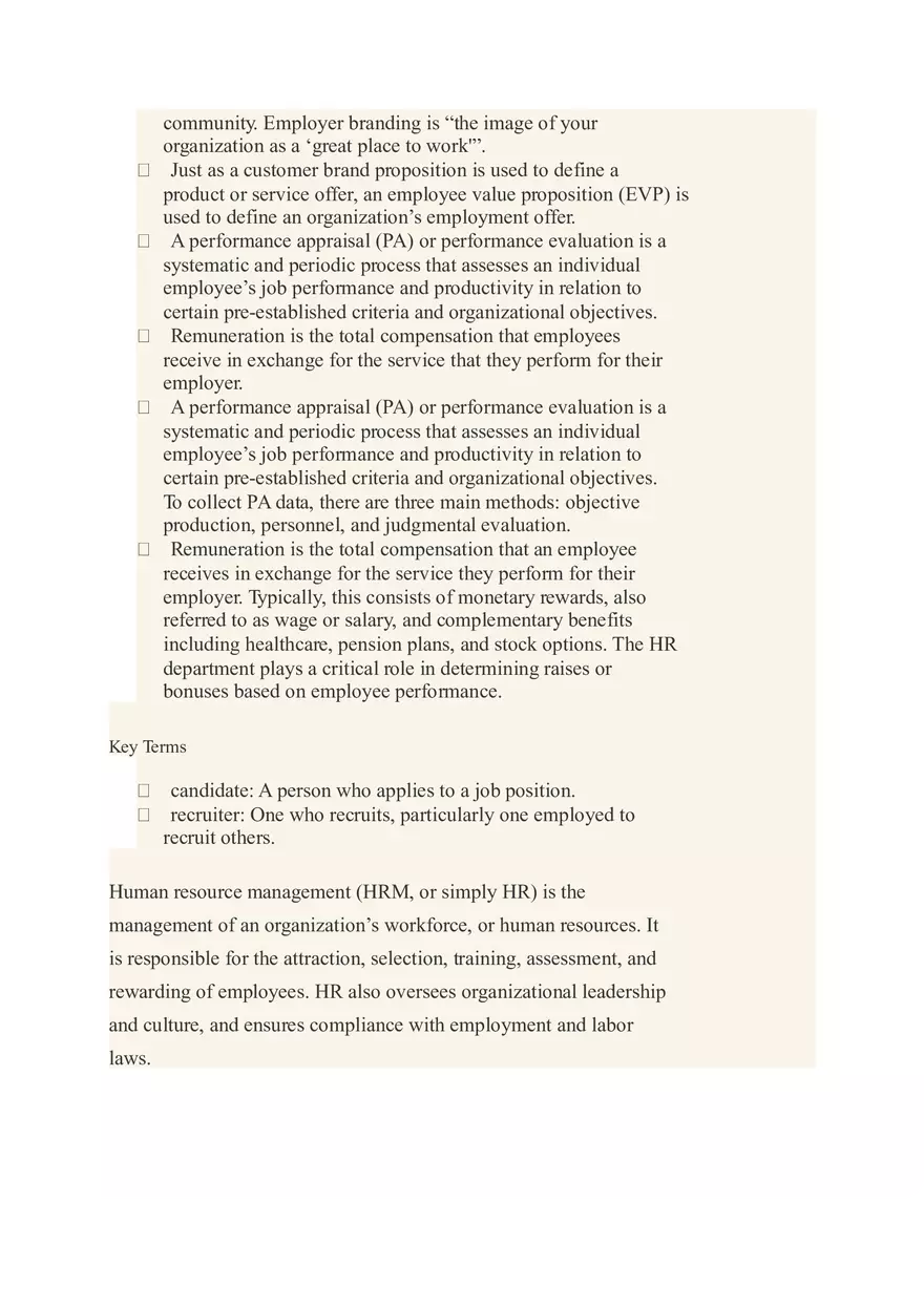 The Functions and Goals of HR - Page 16