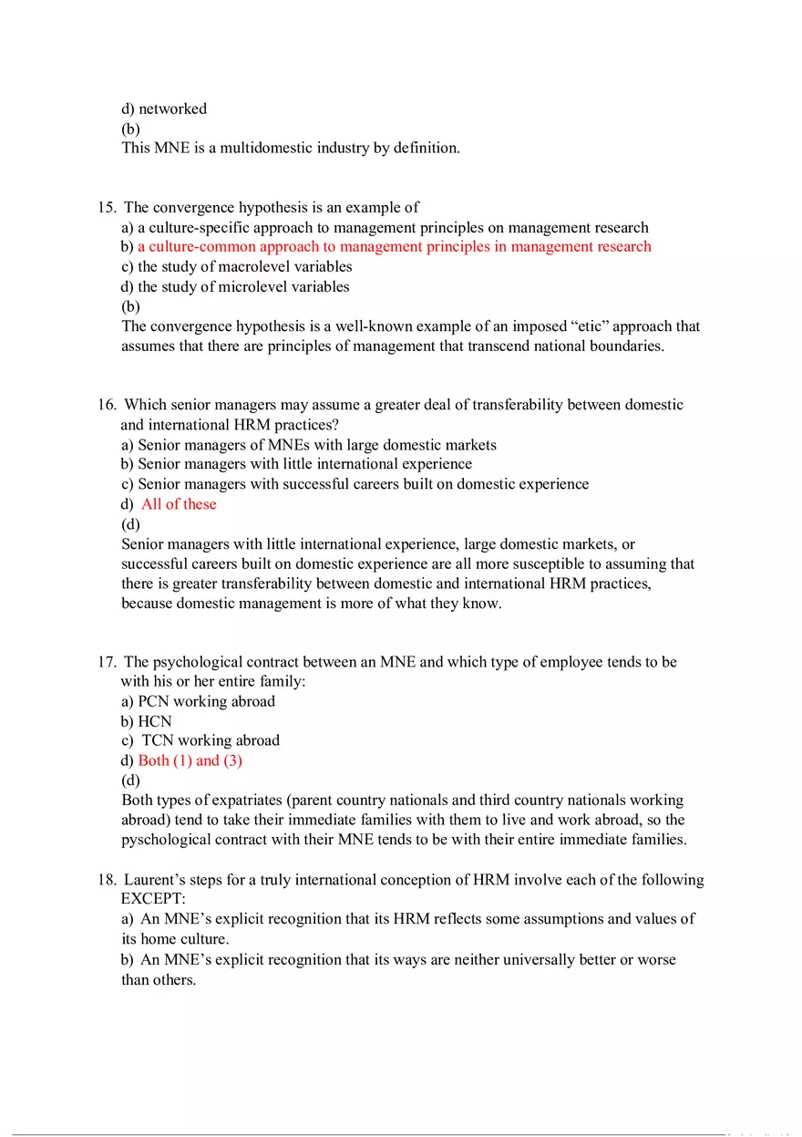 Beat the Clock Answer Key Chapters 1-3 - Page 8