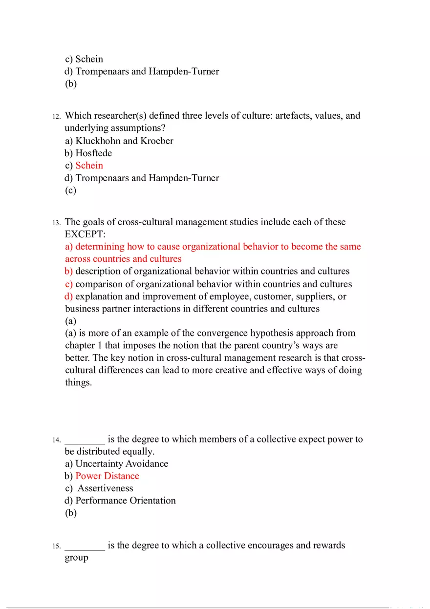 Beat the Clock Answer Key Chapters 1-3 - Page 12