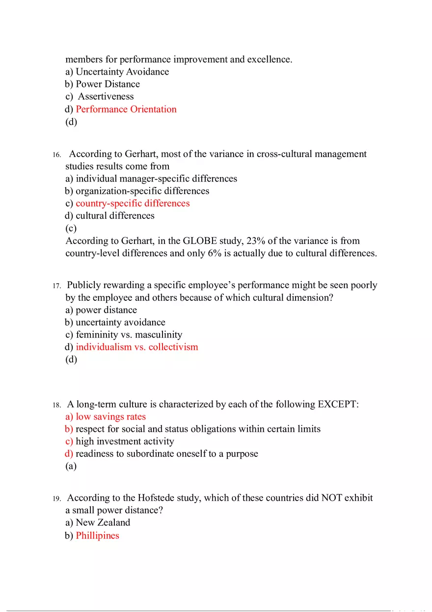 Beat the Clock Answer Key Chapters 1-3 - Page 13